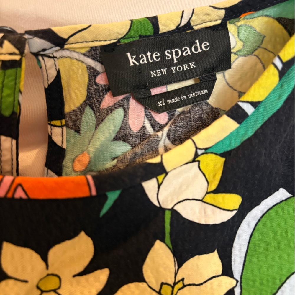 Kate Spade Flower Bed Lawn Dress - Picture 2 of 4